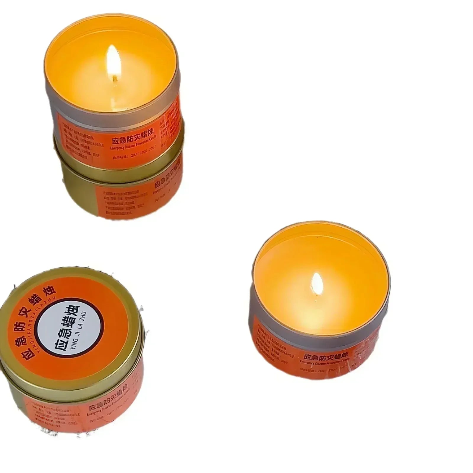 1-20pcs Emergency Candles for Power Outages Windproof Smokeless Long-Lasting Lighting Survival Supply for Home Camping Blackouts