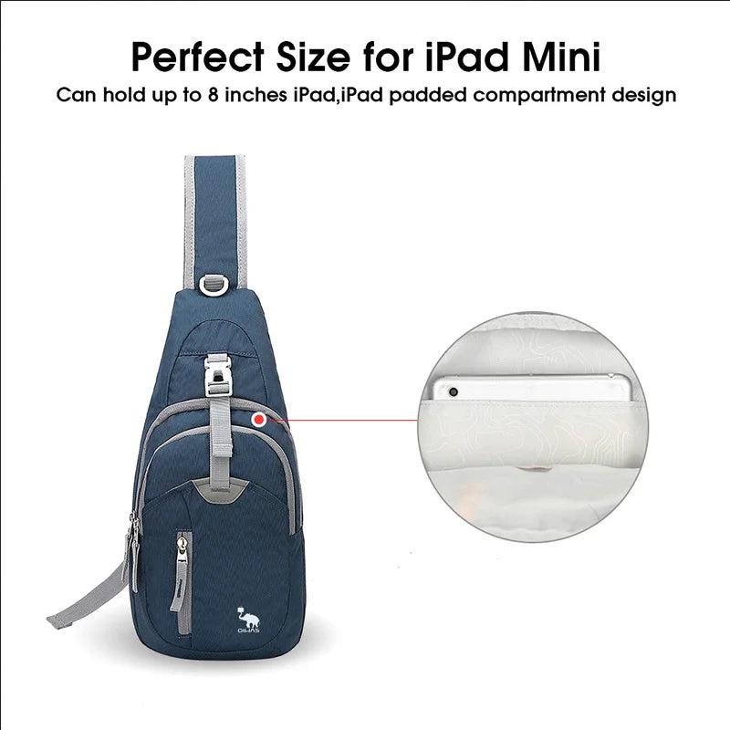 OIWAS Multifunction Bag Casual Crossbody Bags Short Trip Nylon For Women Waterproof Messenger Sling Bag Shoulder Pack Hot Sale