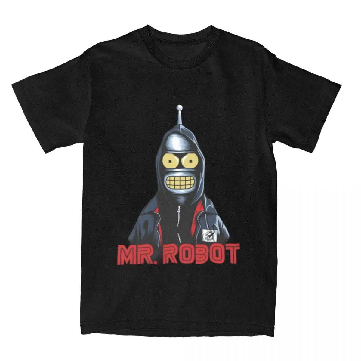 Men Women's Futuramas Comics T Shirts 100% Cotton Tops Novelty Short Sleeve Crewneck Tees 4XL 5XL 6XL T-Shirt