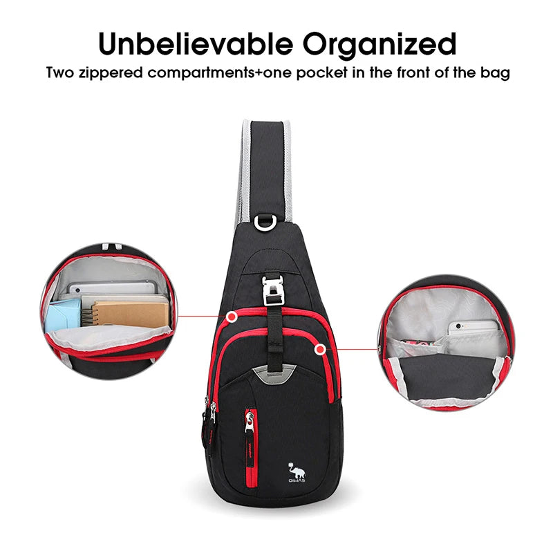 OIWAS Multifunction Bag Casual Crossbody Bags Short Trip Nylon For Women Waterproof Messenger Sling Bag Shoulder Pack Hot Sale