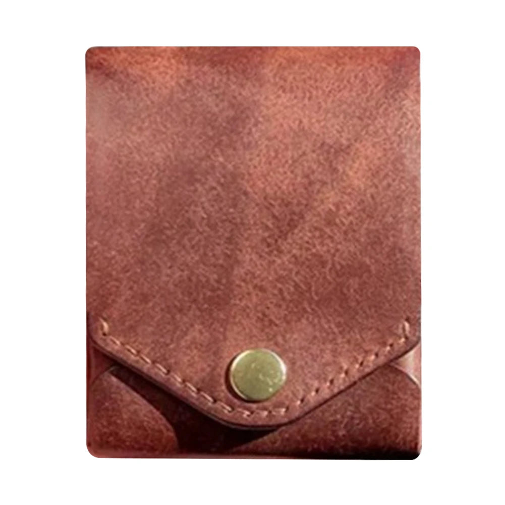 Multifunctional Compact Wallet Bi-Fold Slim Minimalist Wallet Complimentary Fountain Pen for Daily Commuting Business and Travel