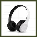 Wireless Bluetooth Headphones Head Mounted P47 Foldable Bass Sport Earphones Universal for Mobile Computer PC Gaming Running Gym