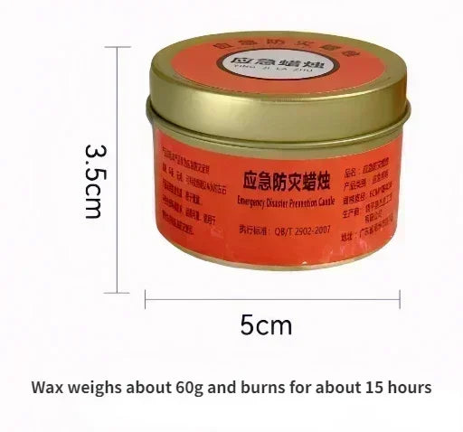 1-20pcs Emergency Candles for Power Outages Windproof Smokeless Long-Lasting Lighting Survival Supply for Home Camping Blackouts