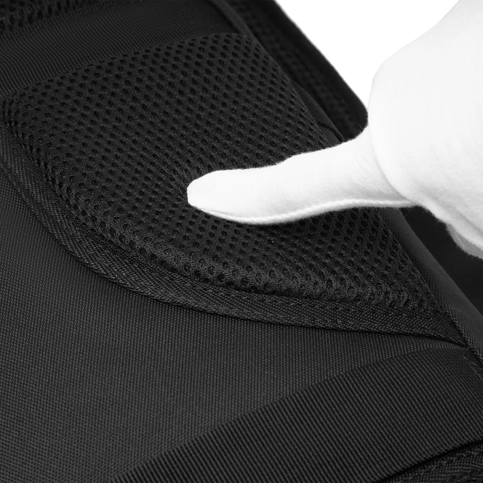 Kono Cabin bag 40x20x25 cm for Ryanair Under Seat hand luggage Backpack, Cabin Size 20L Black Minimalist