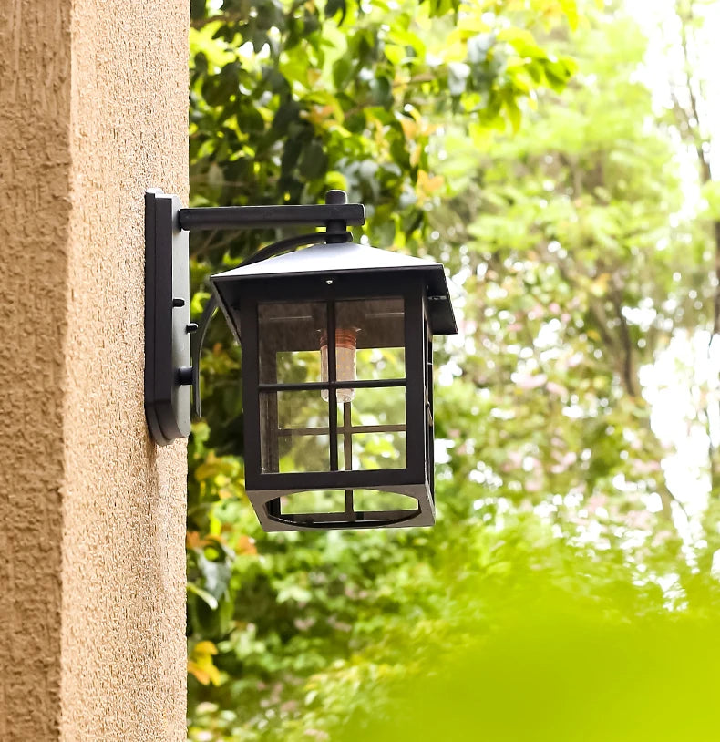 Outdoor Lamp Courtyard Aluminum Wall Lamp LED Balcony Aisle Corridor Lamp Creative Waterproof Lighting Project Home