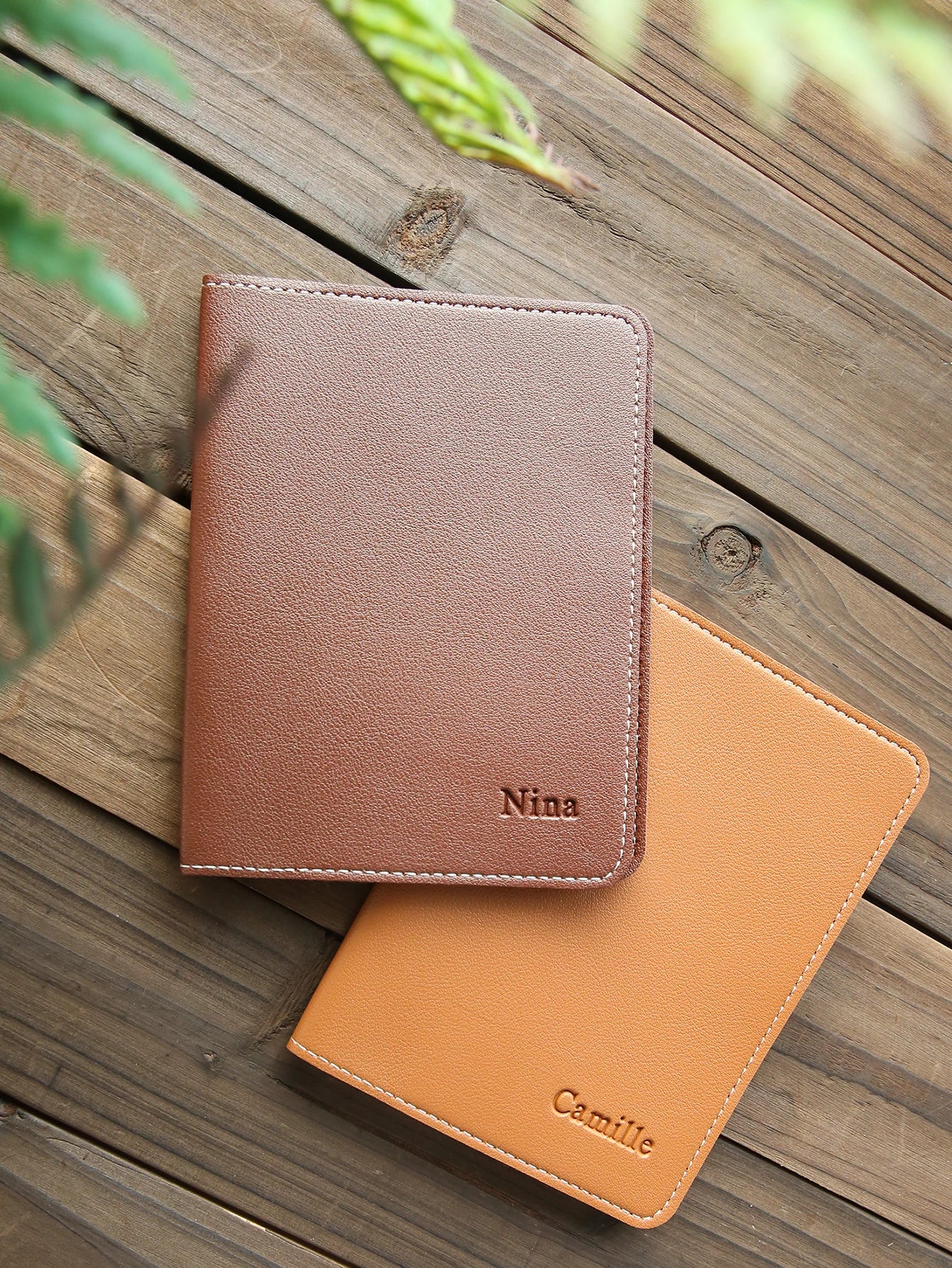 1PCS Custom Name Passport Holder Personalized Leather Passport Cove Customized Travel Accessories Handmade Gifts For Friends