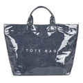 Retro tote bag waterproof DuPont paper shoulder bag fashionable commuting large capacity kraft paper handbag
