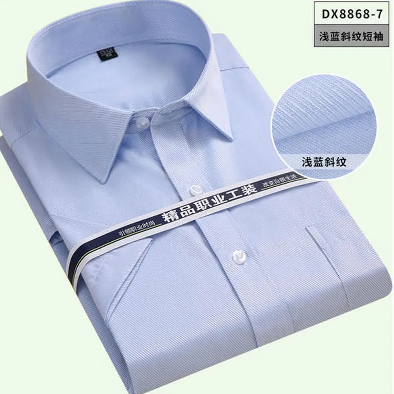 7XL 8XL Men's shirt Long sleeve large size Spring Summer Business cotton casual High quality fashion free wear breathable
