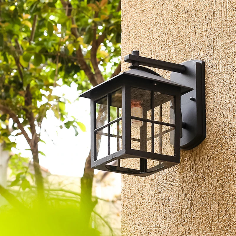 Outdoor Lamp Courtyard Aluminum Wall Lamp LED Balcony Aisle Corridor Lamp Creative Waterproof Lighting Project Home