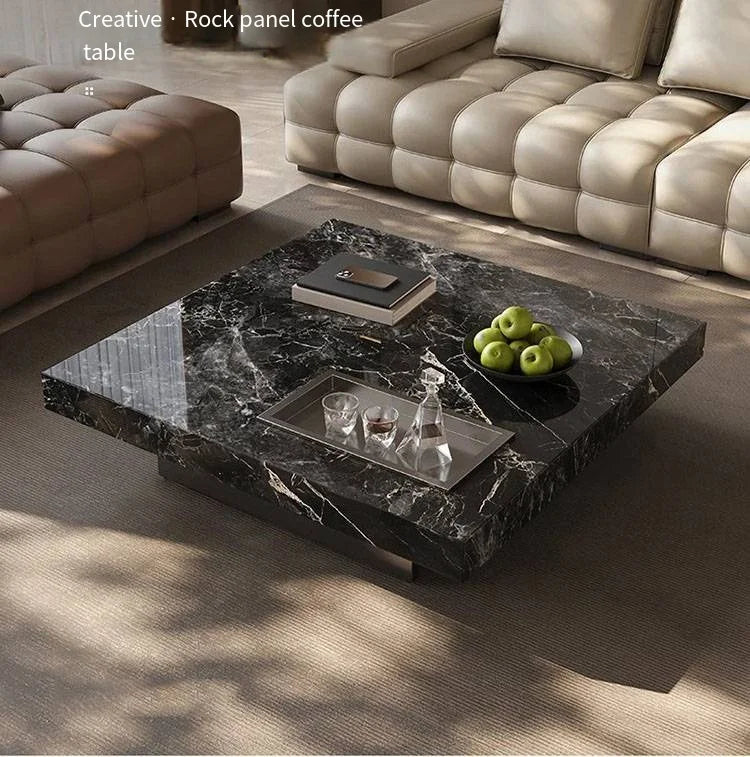 Minimalist Italian Coffee Table Living Room Decoration Aesthetic Modern Side Table Organizer Mesas Bajas Lounge Suite Furniture