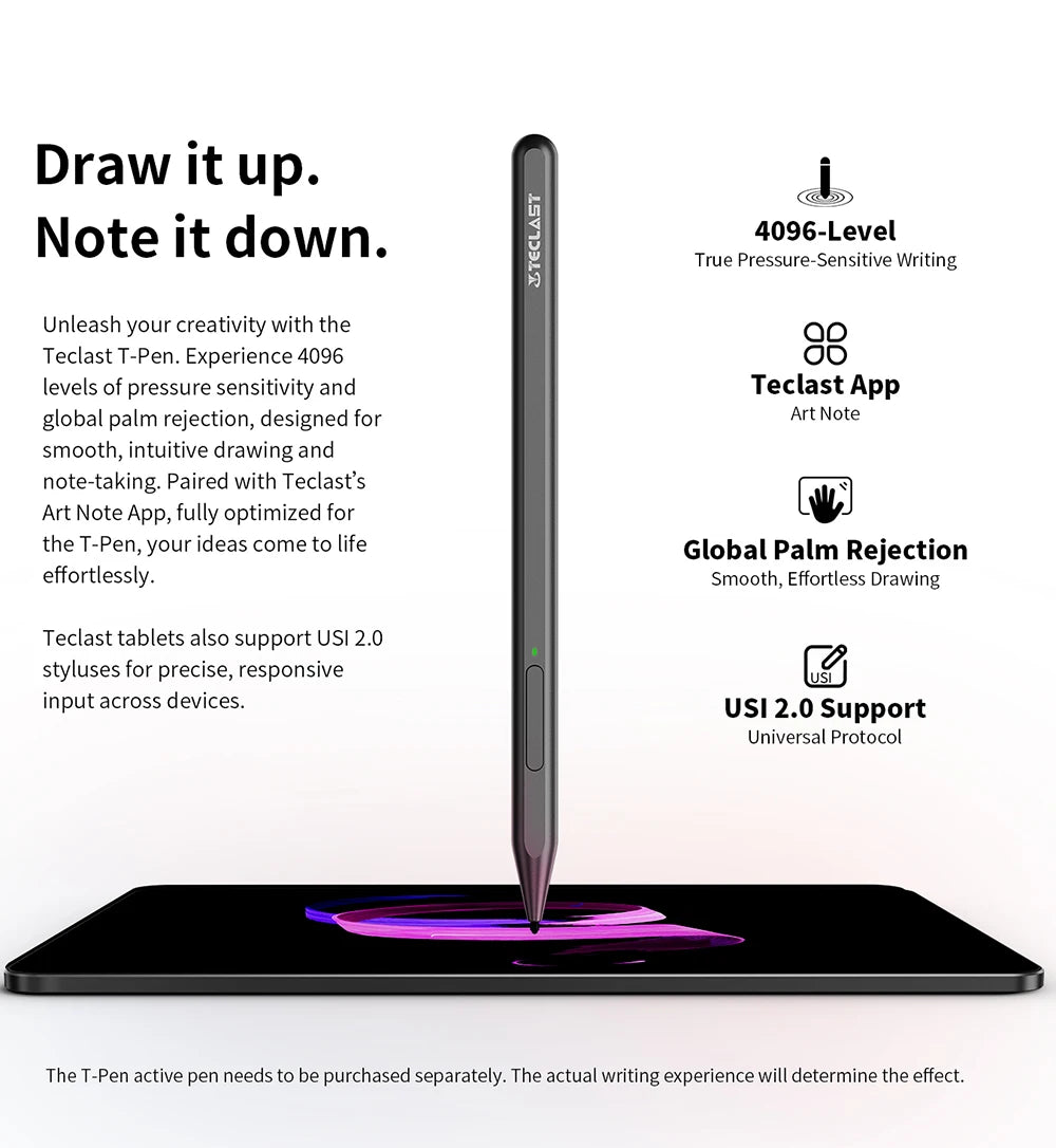 Teclast ArtPad Pro 12.7" 2.2K Display 8GB(+12G) 256GB MediaTek Helio G99 10000mAh 30W Android 15 Tablet PC 4G LTE Global Version
