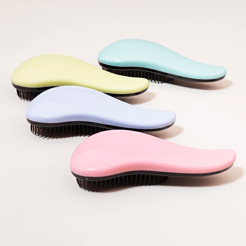 Wholesale massage brush brush shower winding wet hair curly brush salon hairdressing tool massage Special for real hair wigs