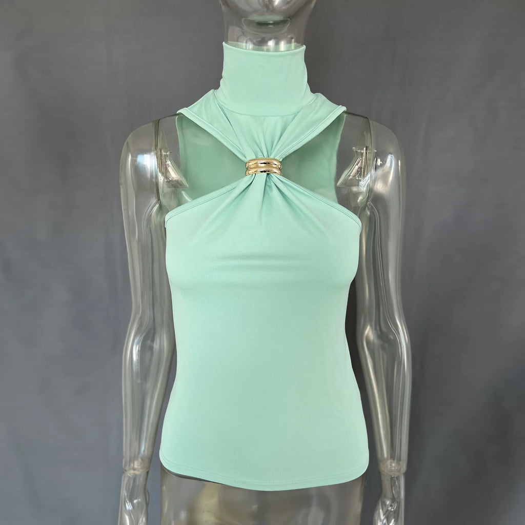 Summer Fashion Sexy Tank Top Pullover For Women Slim Off-Shoulder Patchwork Strapless Y2k Vest Top Female Party Cropped Top 2025