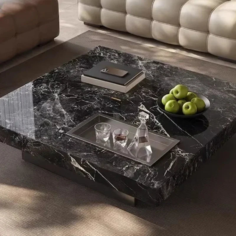 Minimalist Italian Coffee Table Living Room Decoration Aesthetic Modern Side Table Organizer Mesas Bajas Lounge Suite Furniture